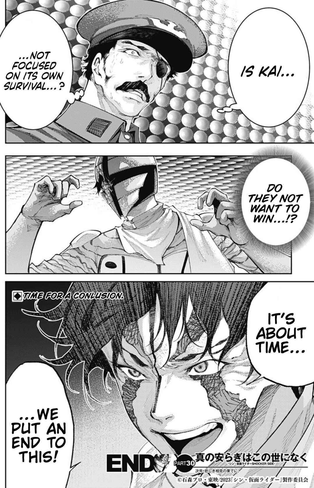 Page 18 Chapter 30 There is No True Peace in this World -Shin Kamen Rider Shocker Side-