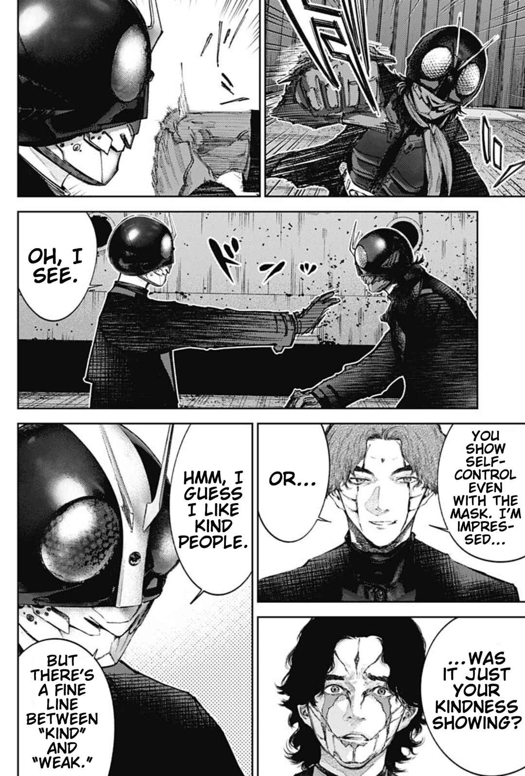 Page 12 Chapter 77 There is No True Peace in this World -Shin Kamen Rider Shocker Side-