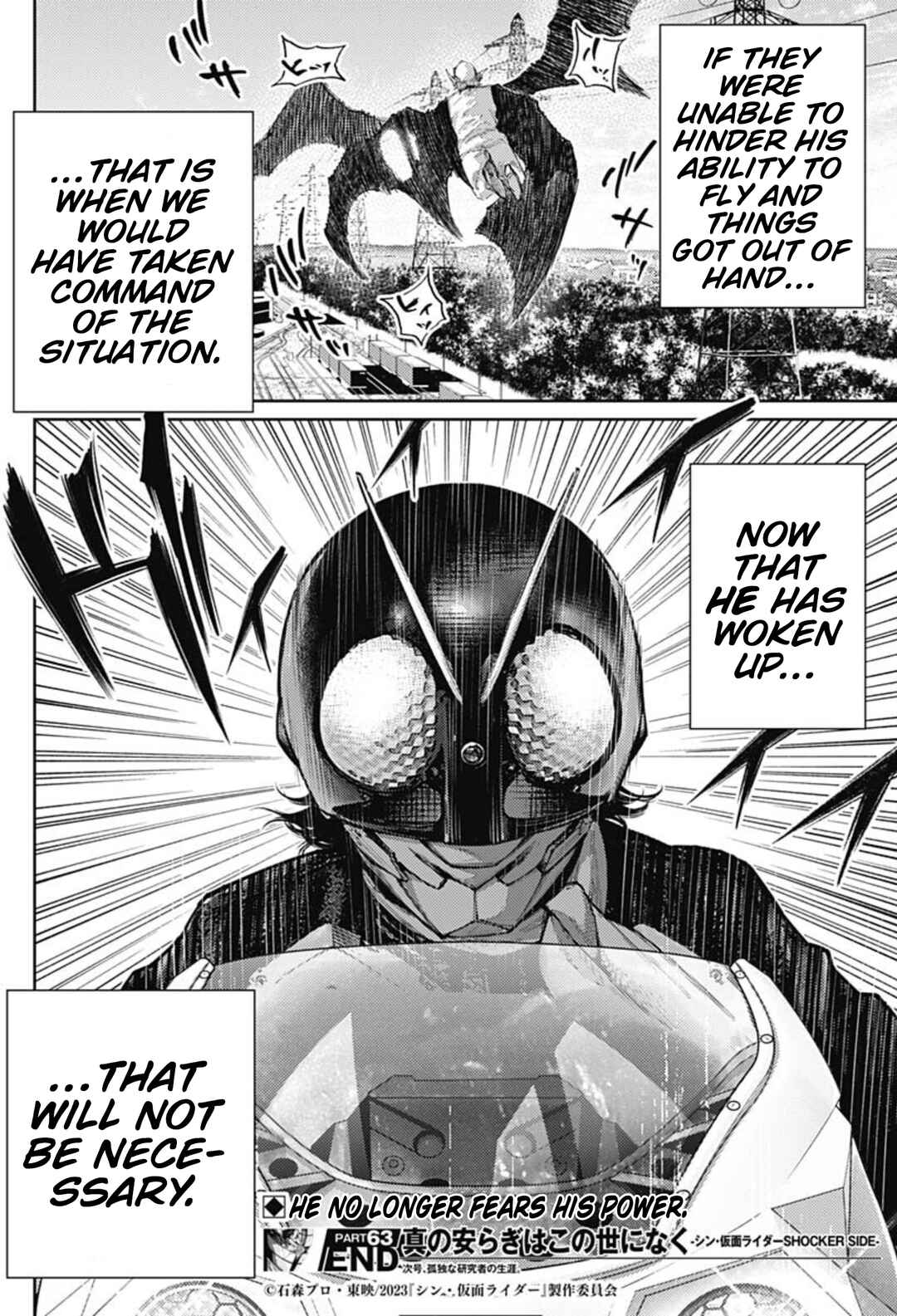 Page 18 Chapter 63 There is No True Peace in this World -Shin Kamen Rider Shocker Side-