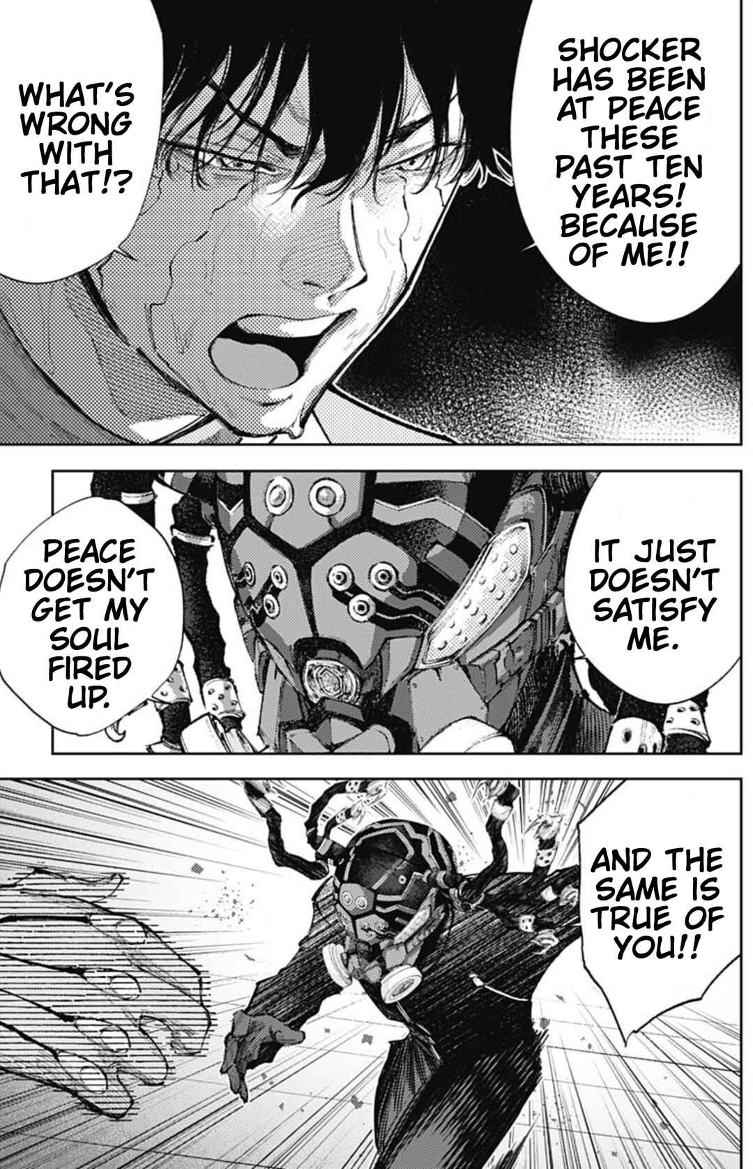 Page 14 Chapter 44 There is No True Peace in this World -Shin Kamen Rider Shocker Side-