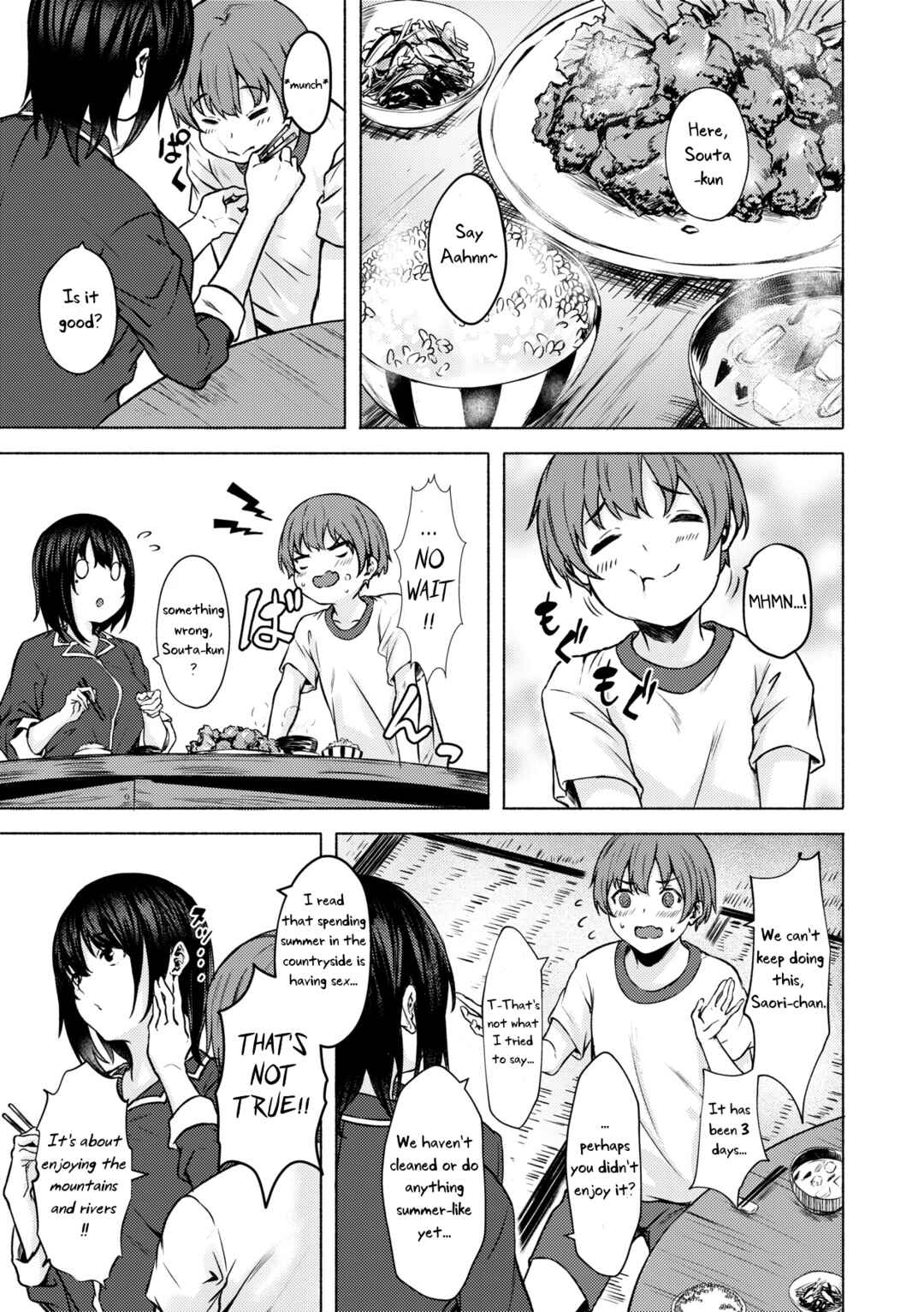 Page 13 Chapter 2 Okki na Saori-chan wa Bukiyou ni Eroi