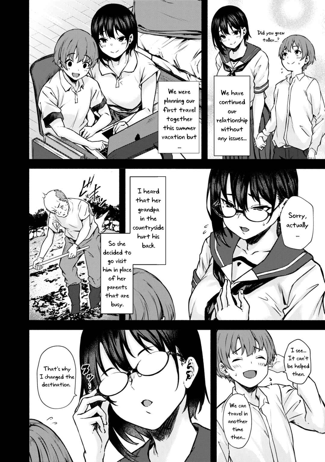 Page 4 Chapter 2 Okki na Saori-chan wa Bukiyou ni Eroi