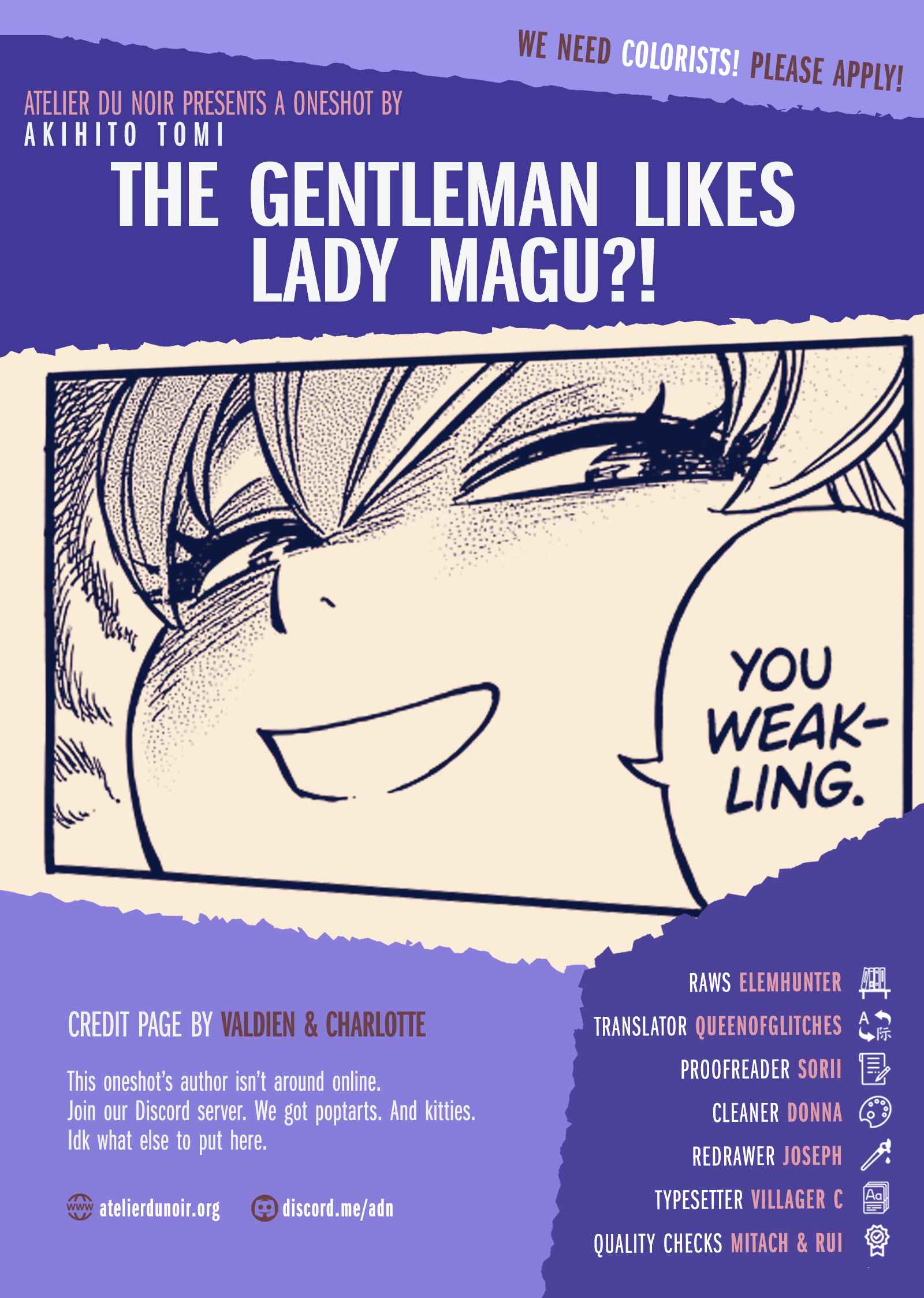 Page 1 Chapter 4 Tsuyayaka na Onna