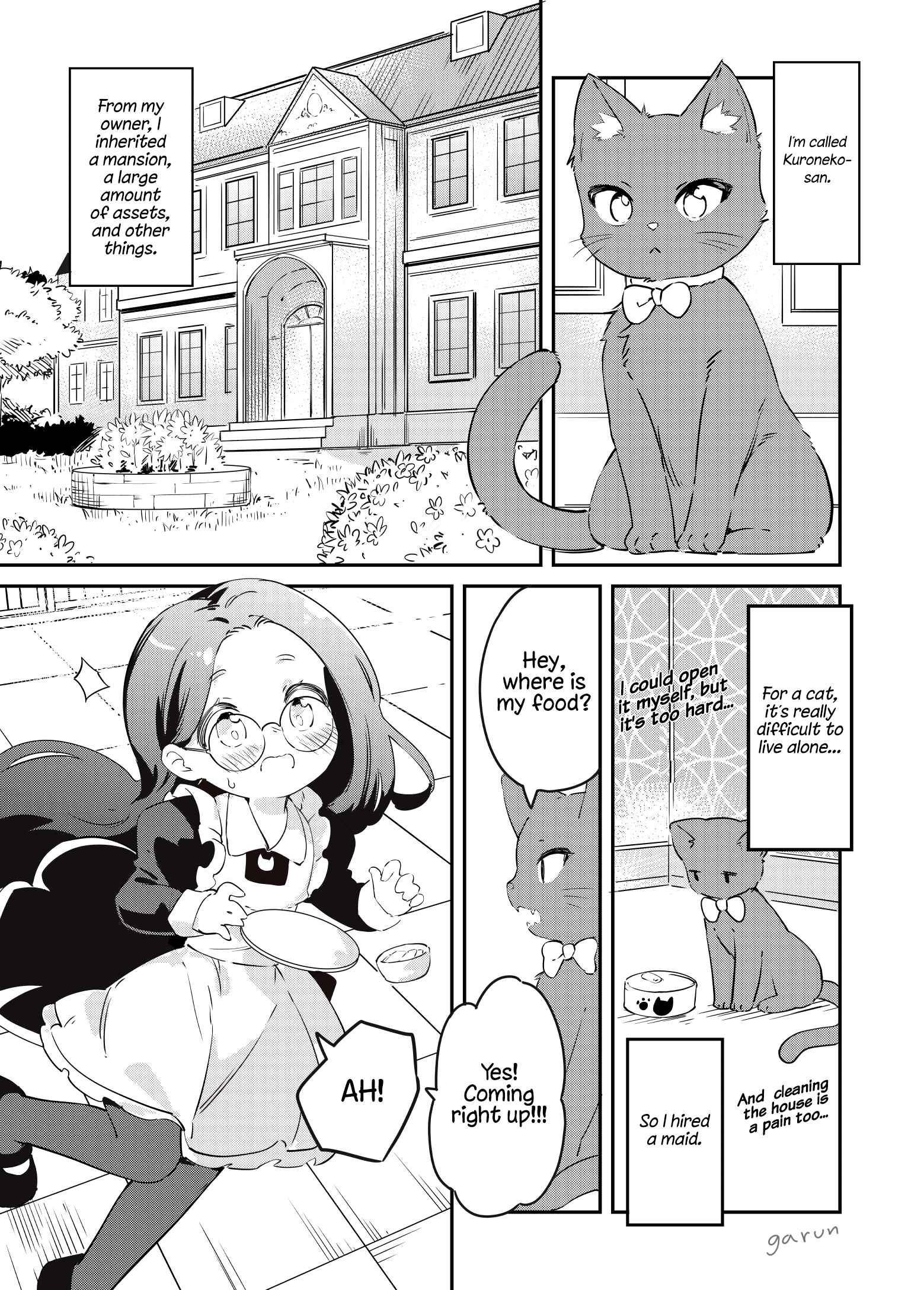 Page 1 Chapter Unknown_2b67 Maid-san and Kuroneko-san