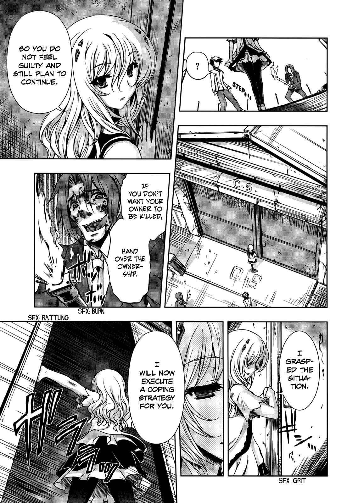 Page 10 Chapter 8 Beatless - Dystopia