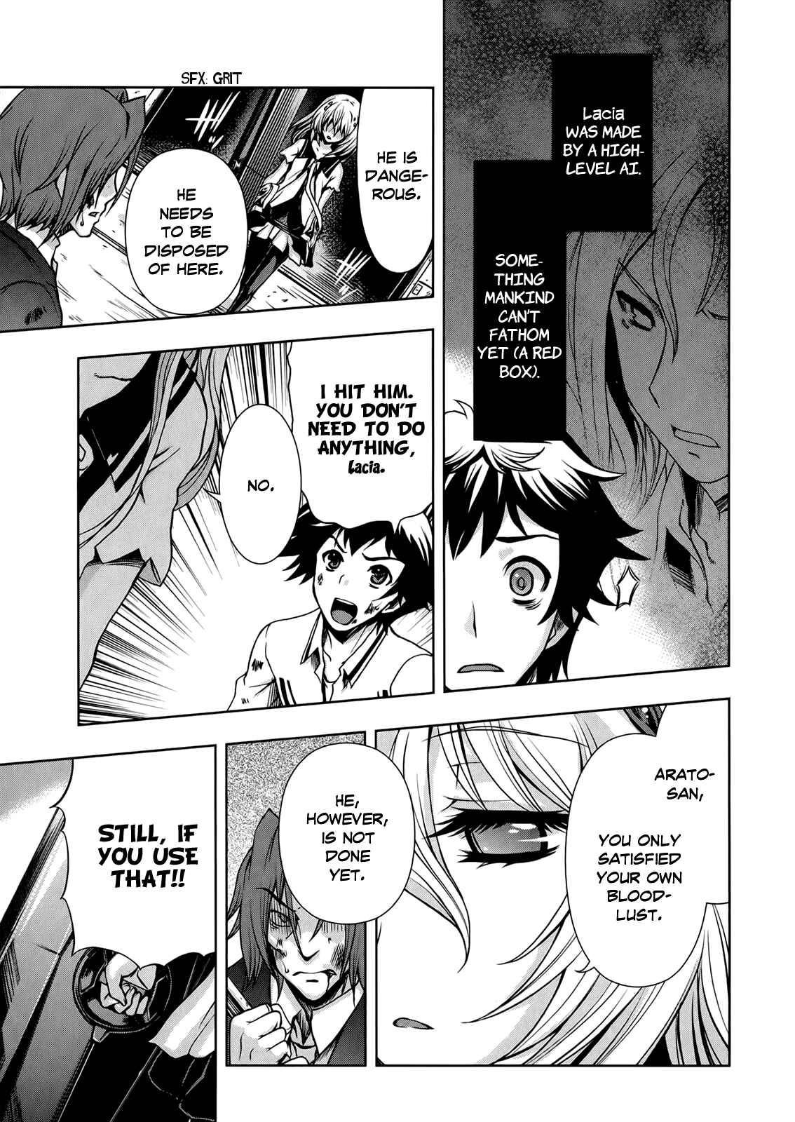Page 12 Chapter 8 Beatless - Dystopia