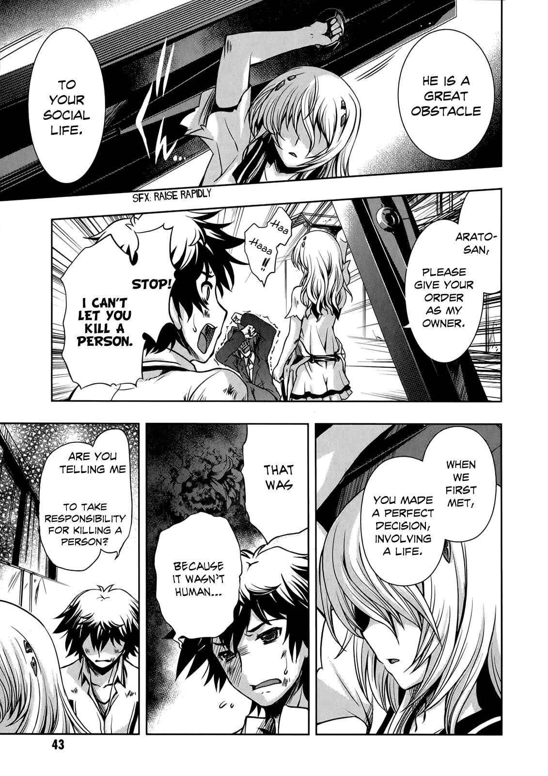 Page 14 Chapter 8 Beatless - Dystopia