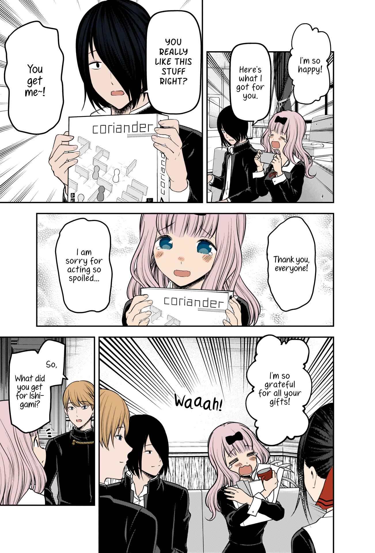 Page 11 Chapter 200 Kaguya-sama wa Kokurasetai: Tensai-tachi no Renai Zunousen (Fan Colored)