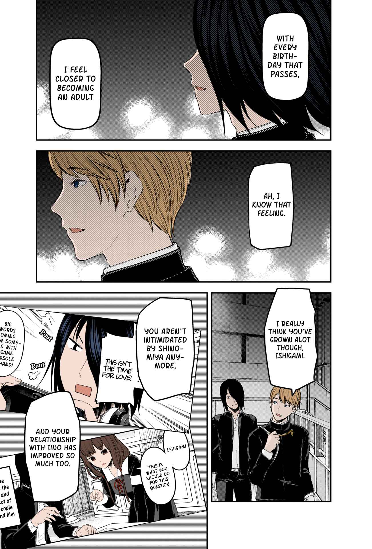 Page 13 Chapter 200 Kaguya-sama wa Kokurasetai: Tensai-tachi no Renai Zunousen (Fan Colored)