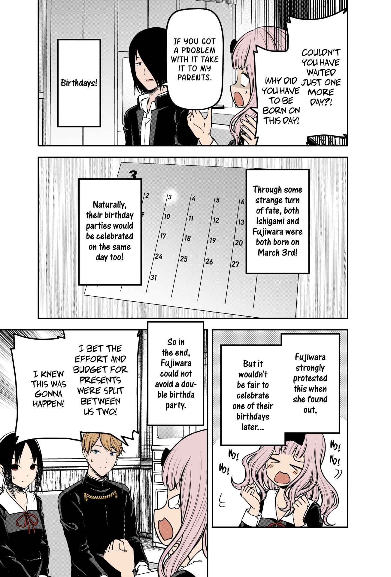 Page 3 Chapter 200 Kaguya-sama wa Kokurasetai: Tensai-tachi no Renai Zunousen (Fan Colored)