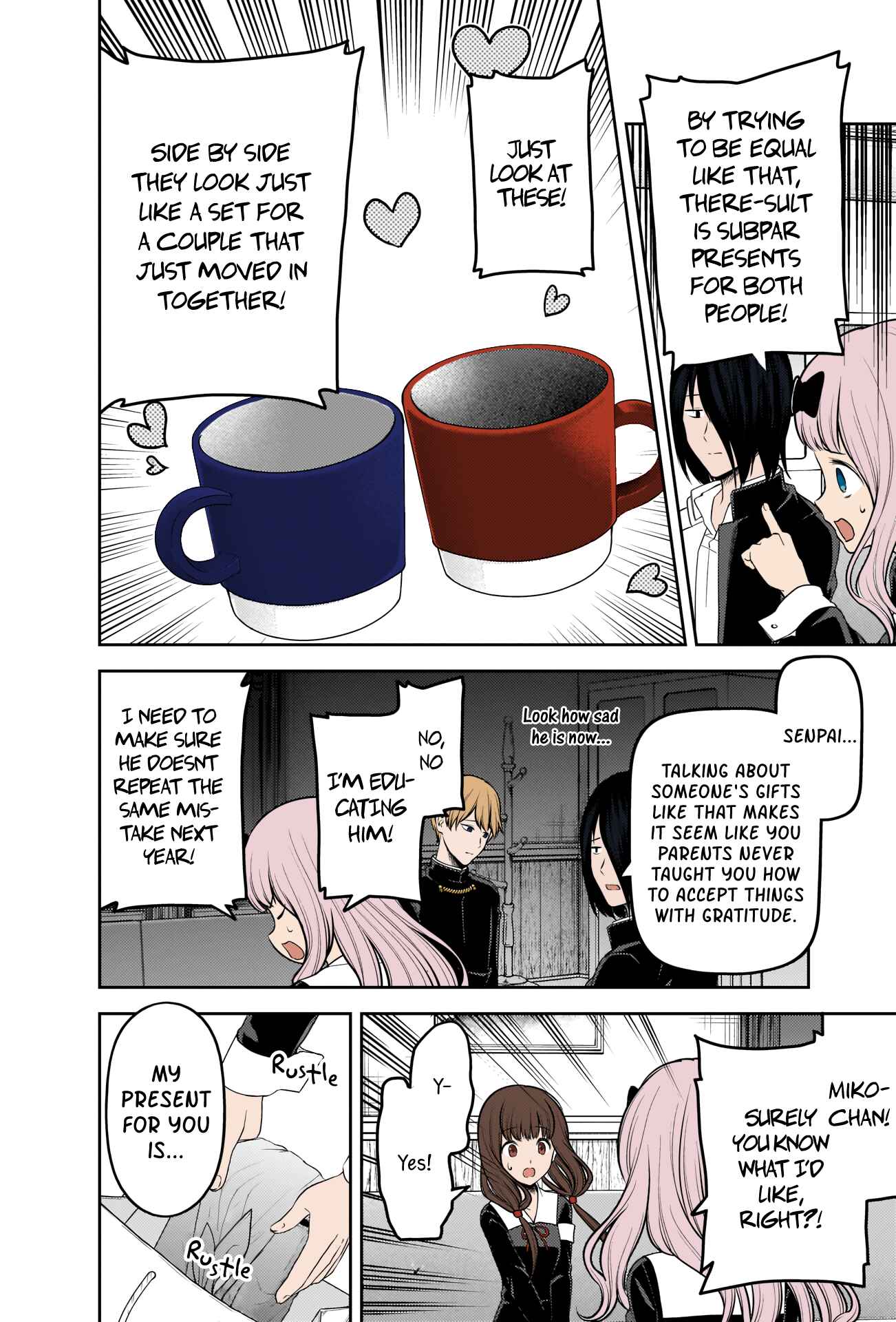 Page 6 Chapter 200 Kaguya-sama wa Kokurasetai: Tensai-tachi no Renai Zunousen (Fan Colored)