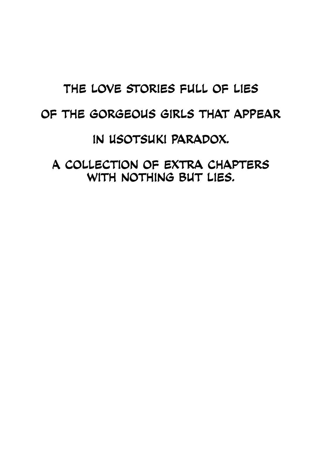 Page 4 Chapter 74.1 Usotsuki Paradox