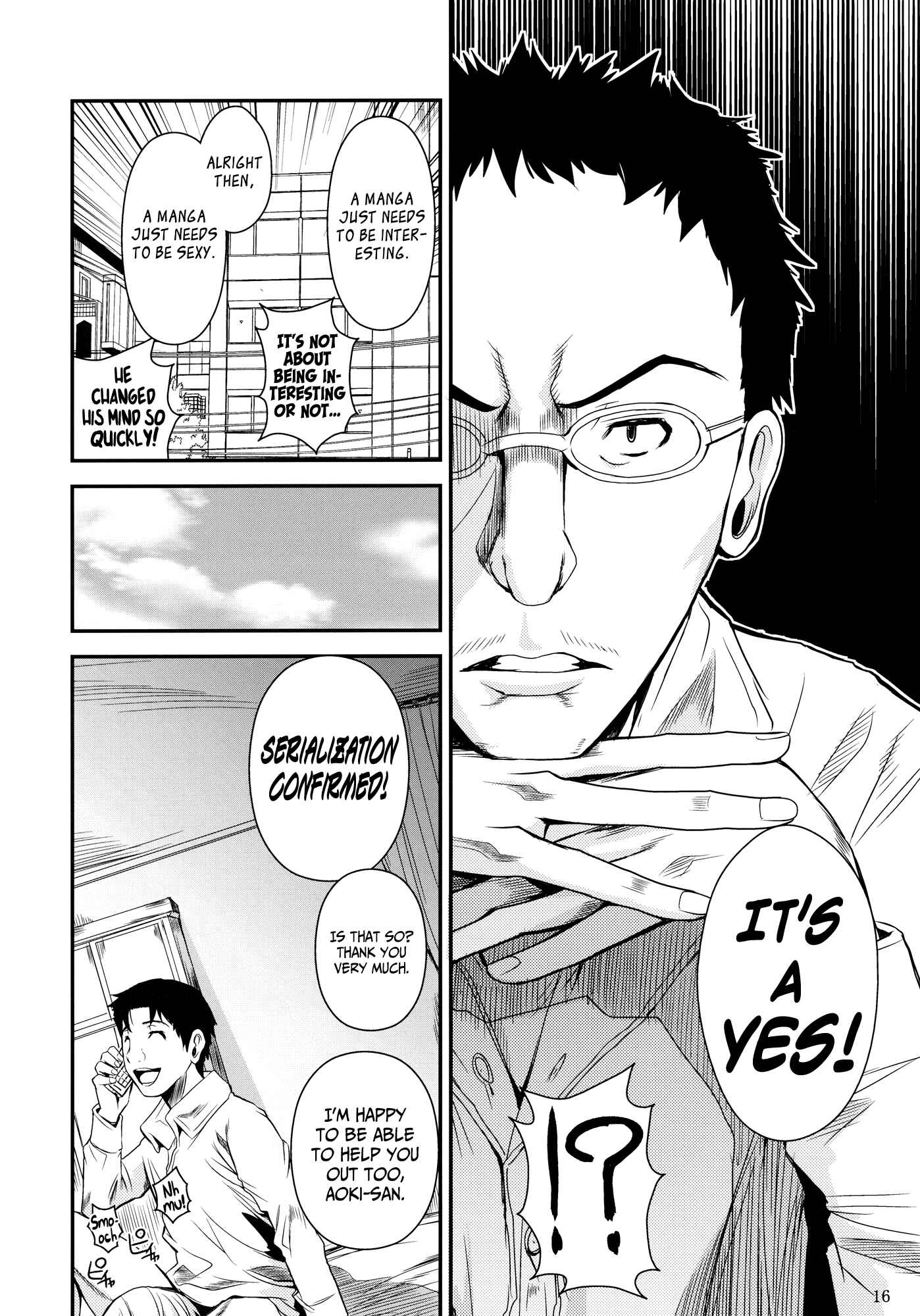Page 17 Chapter Unknown_ec95 Bakuman - Aoman (Doujinshi)