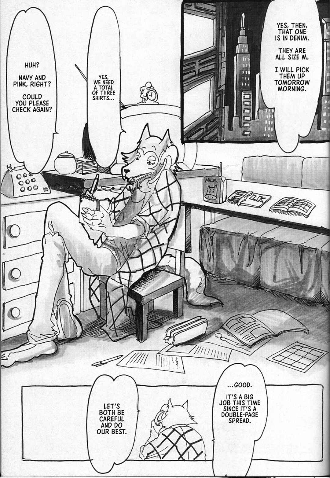Page 2 Chapter 4 Beastars - Beast Complex (Doujinshi)