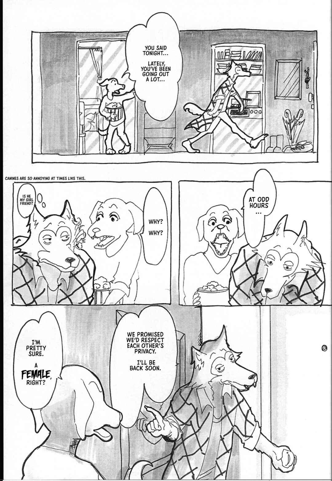 Page 4 Chapter 4 Beastars - Beast Complex (Doujinshi)