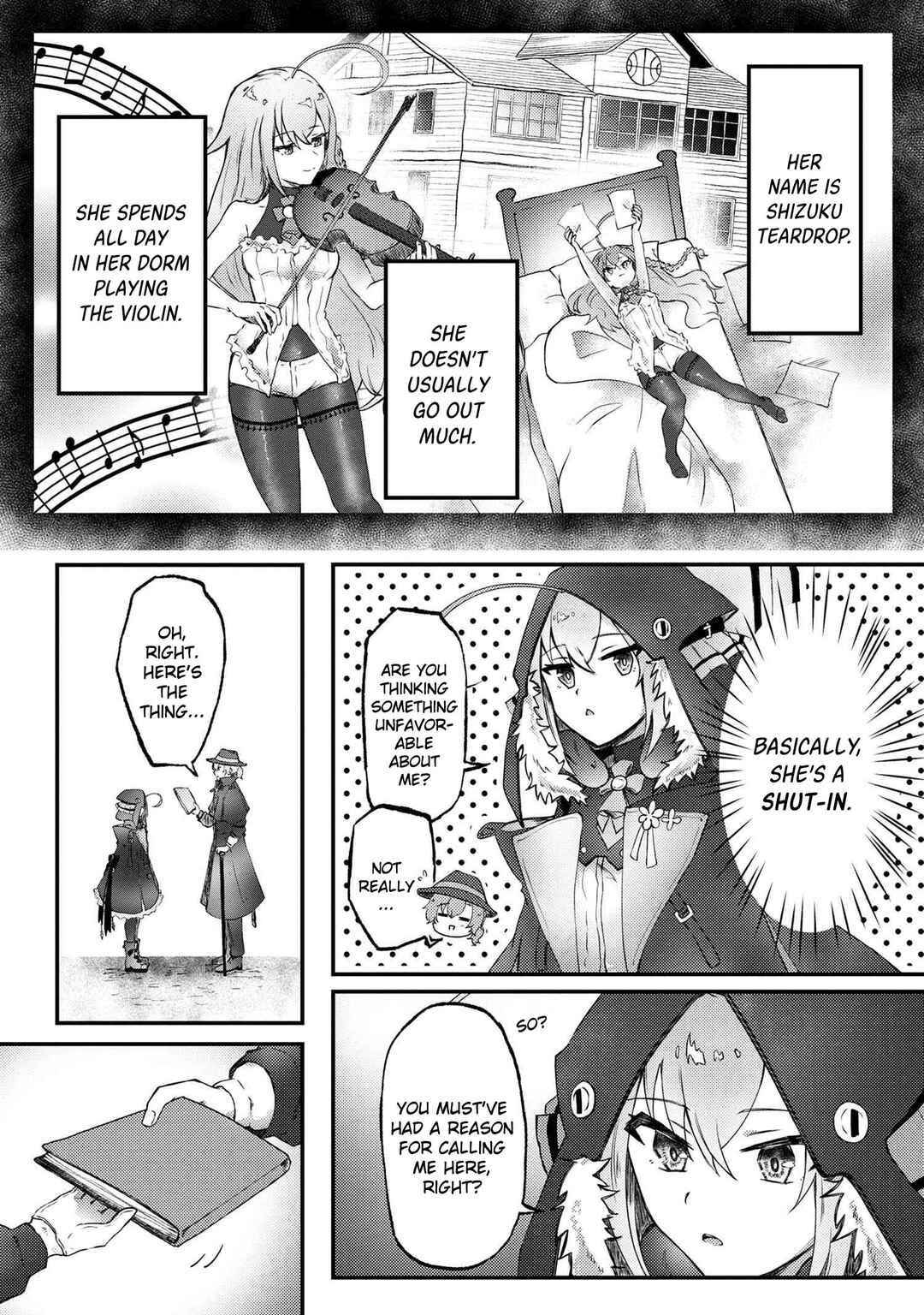 Page 6 Chapter 1.1 Bakemono no Kimi ni Tsugu,