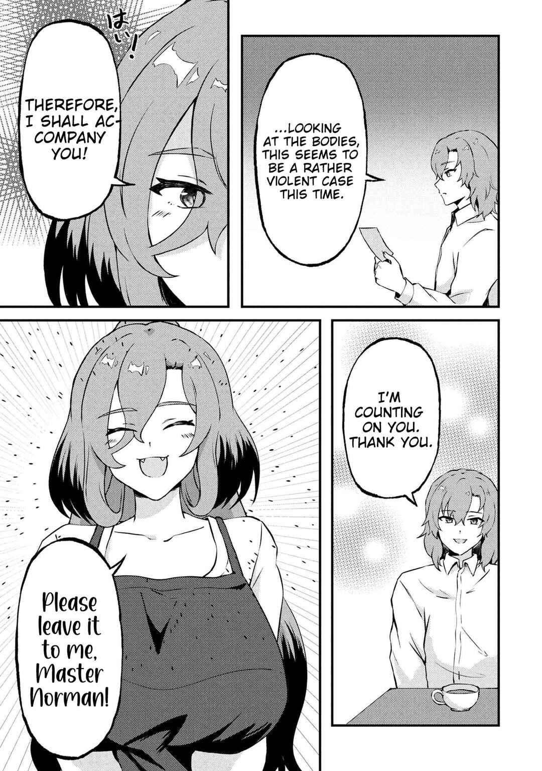 Page 12 Chapter 3 Bakemono no Kimi ni Tsugu,