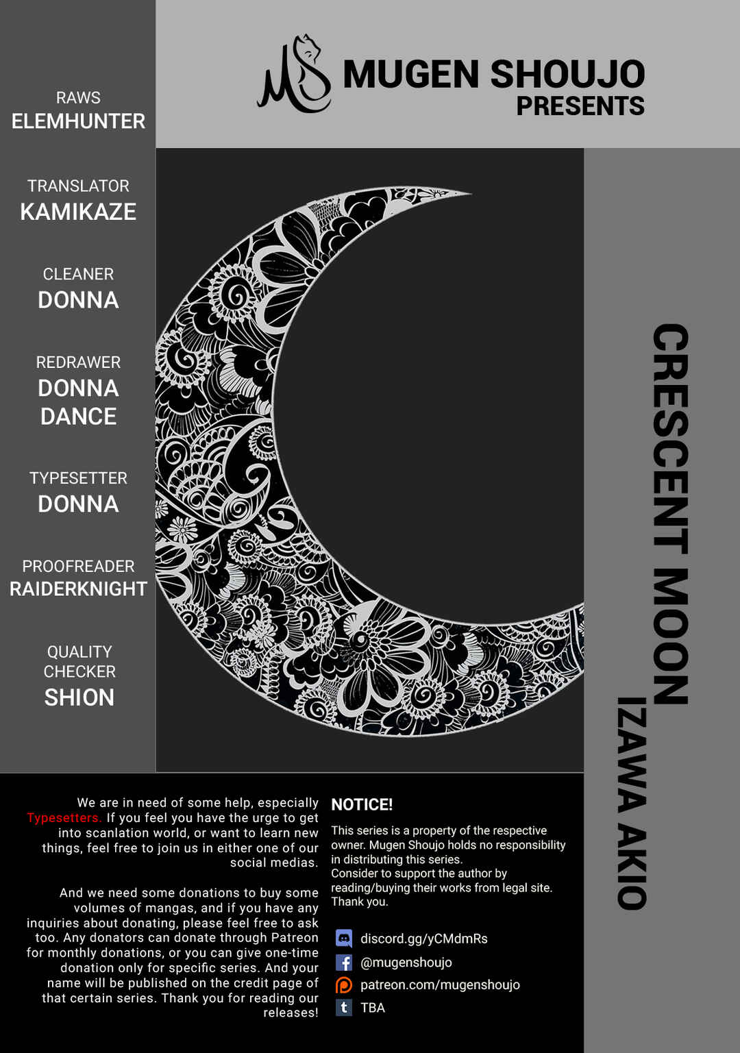 Page 1 Chapter Unknown_0155 Crescent Moon