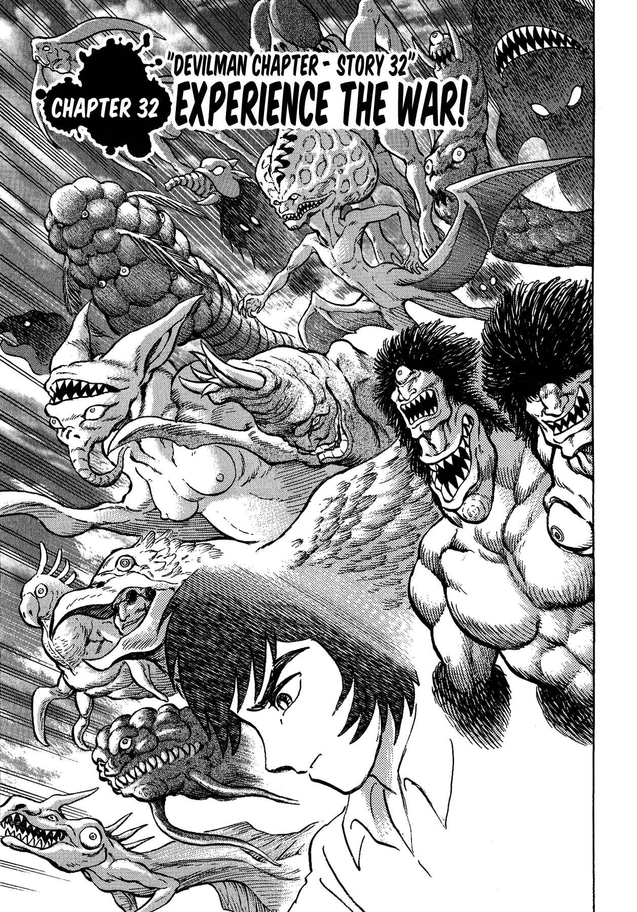 Page 1 Chapter 32 Gekiman! - Devilman Chapter