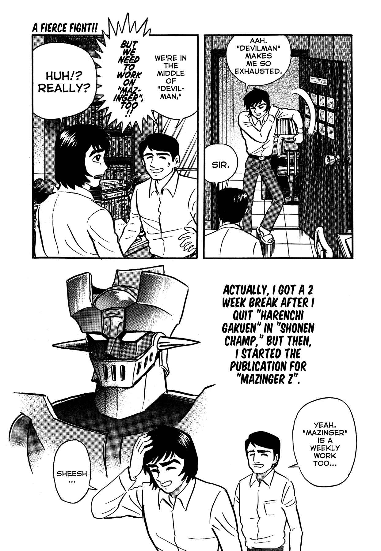 Page 13 Chapter 21 Gekiman! - Devilman Chapter