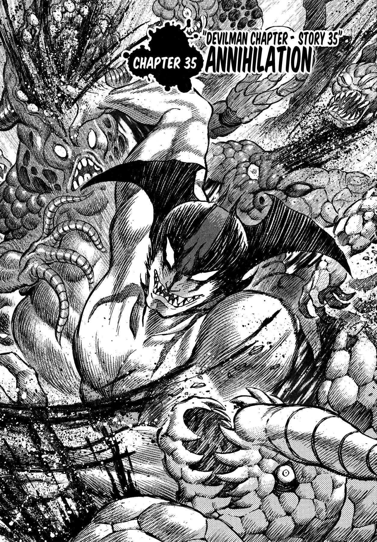 Page 1 Chapter 35 Gekiman! - Devilman Chapter