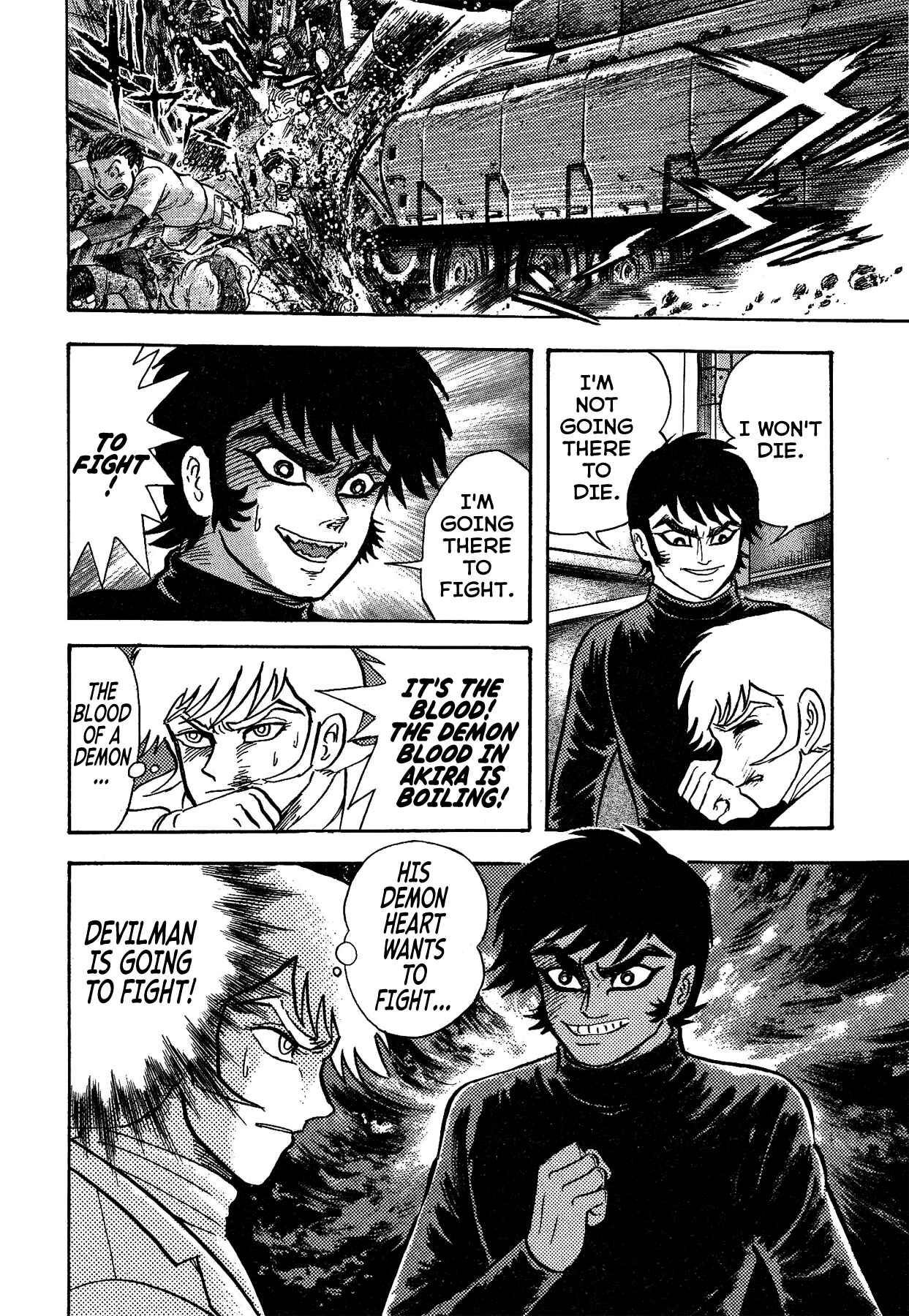 Page 12 Chapter 34 Gekiman! - Devilman Chapter