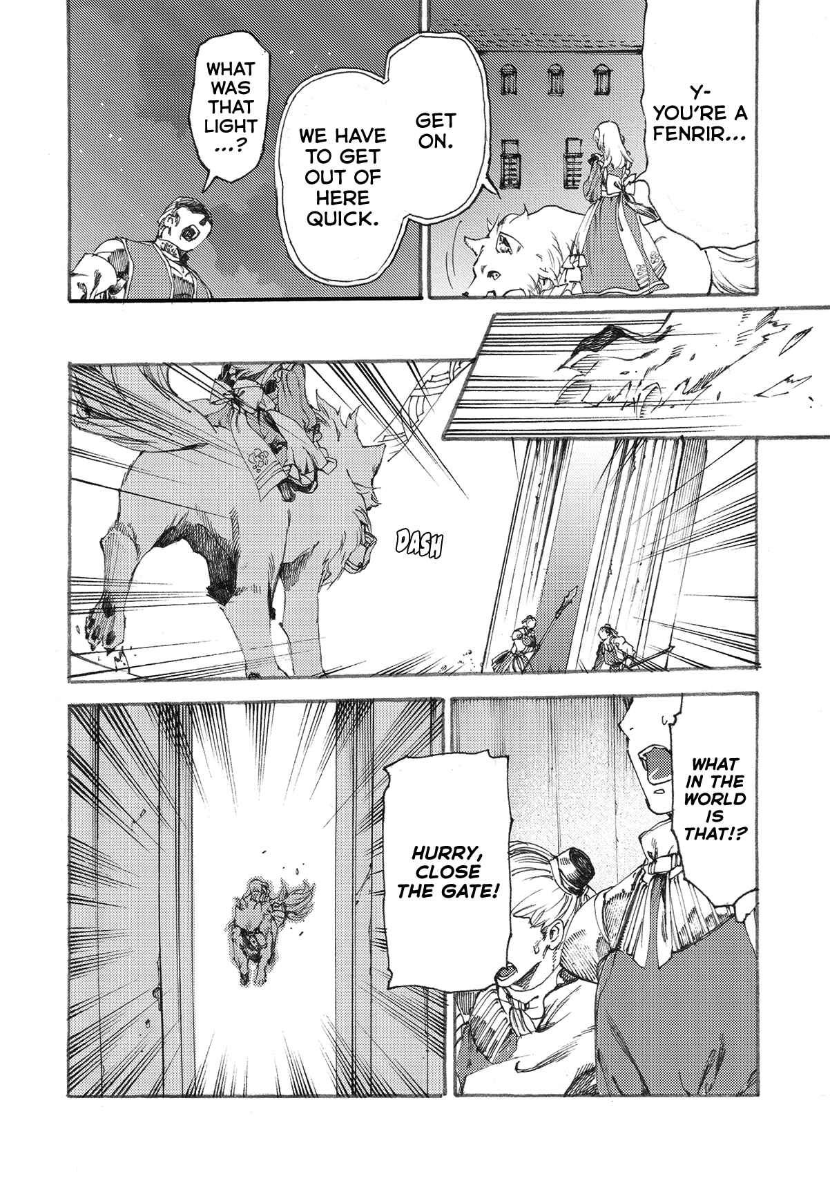Page 19 Chapter 7 Fenrir Kaa-san to attaka Gohan@COMIC