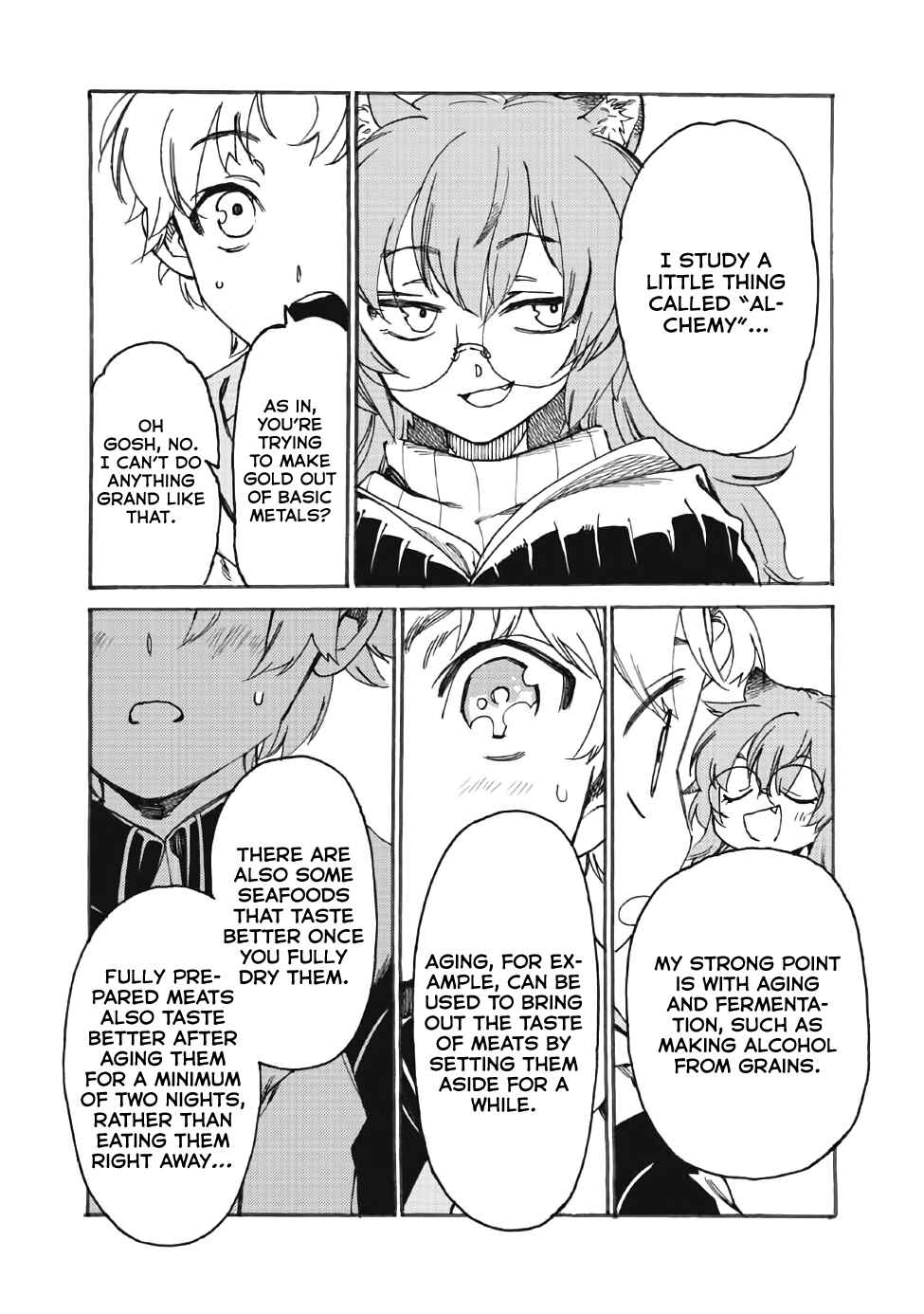 Page 13 Chapter 14 Fenrir Kaa-san to attaka Gohan@COMIC