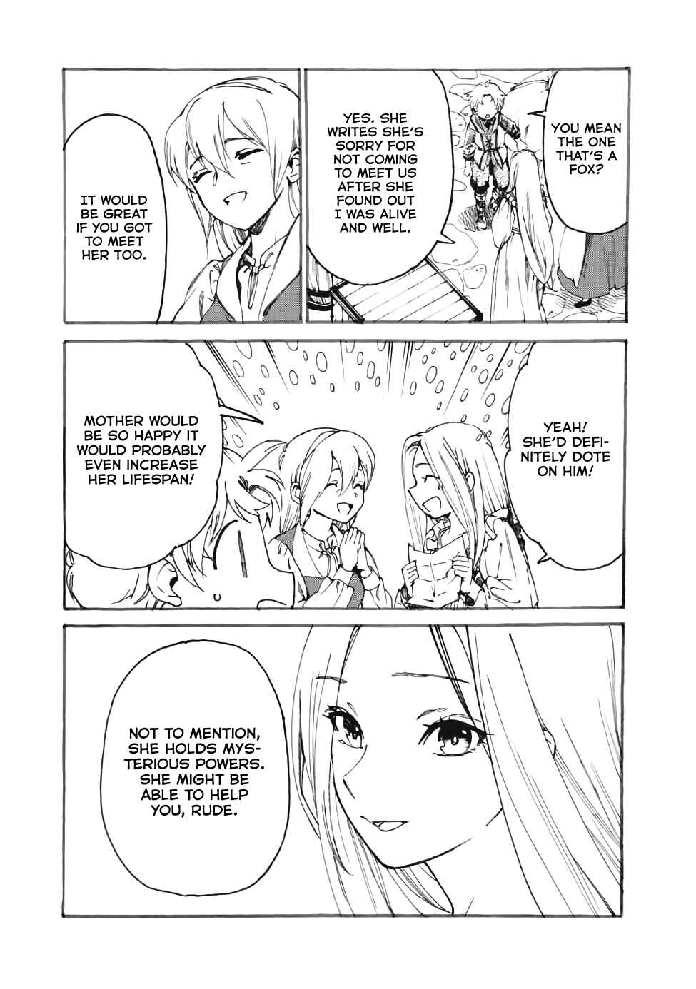 Page 27 Chapter 14 Fenrir Kaa-san to attaka Gohan@COMIC