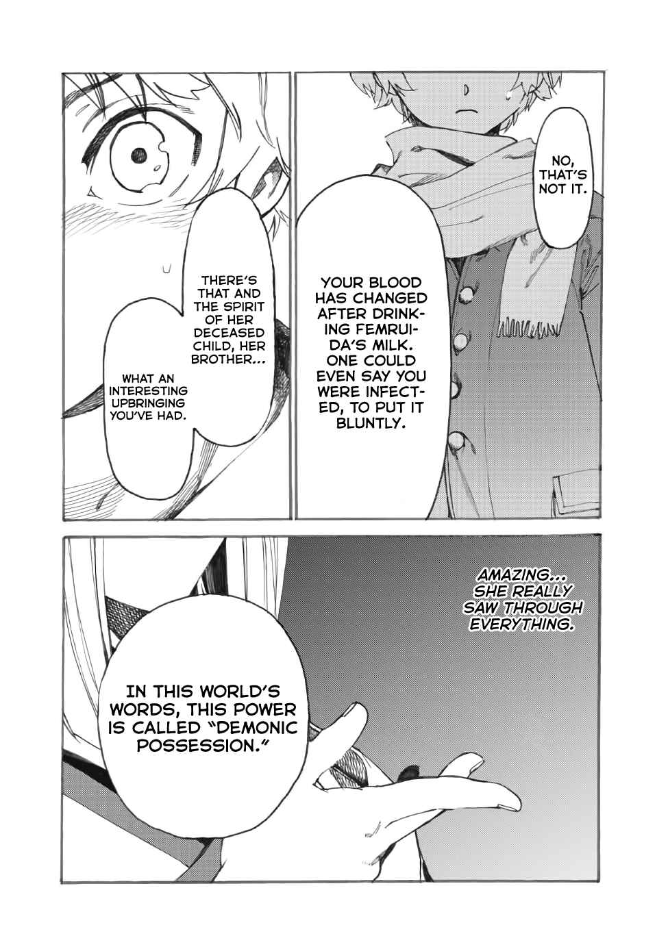 Page 34 Chapter 14 Fenrir Kaa-san to attaka Gohan@COMIC