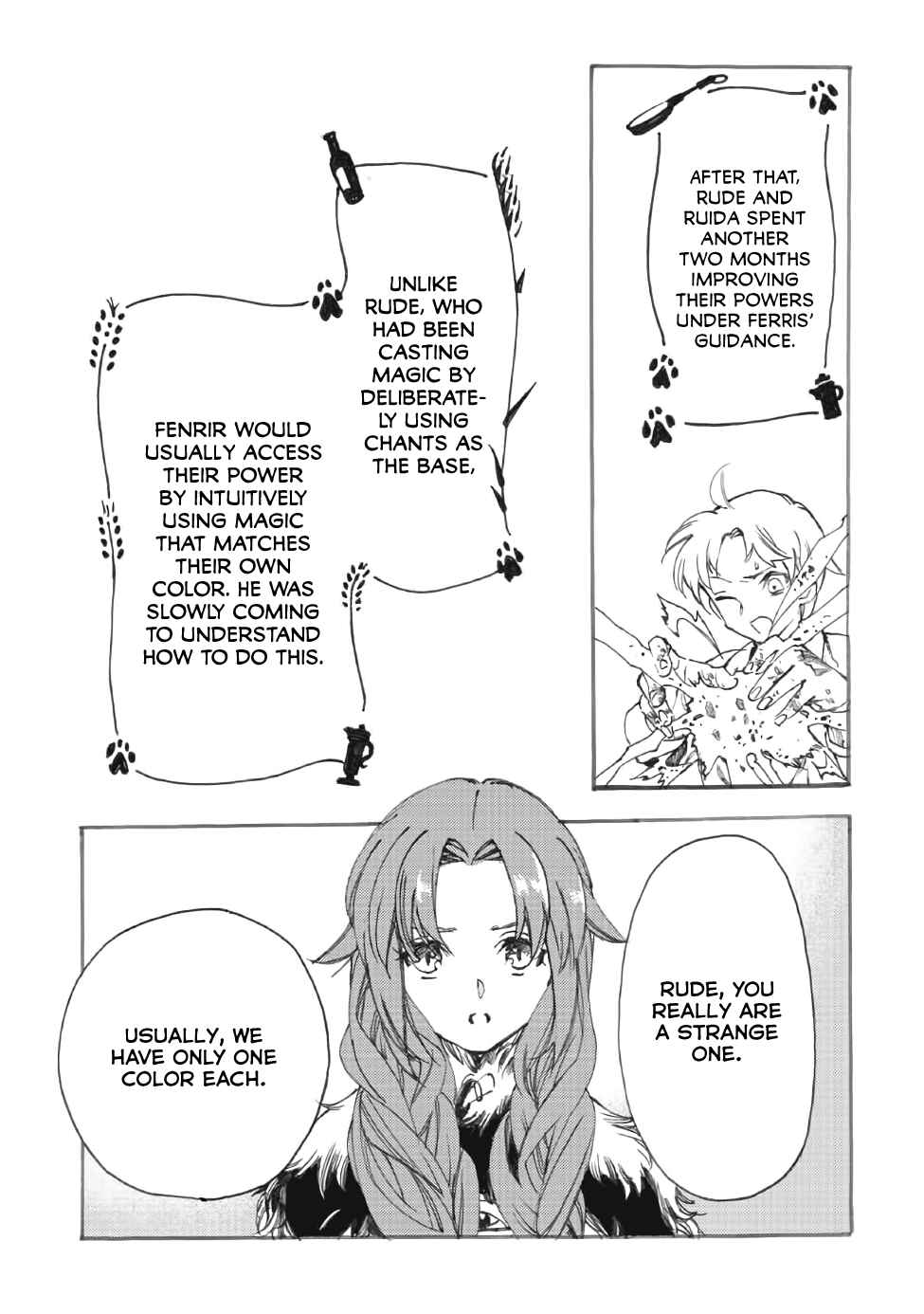 Page 20 Chapter 11 Fenrir Kaa-san to attaka Gohan@COMIC