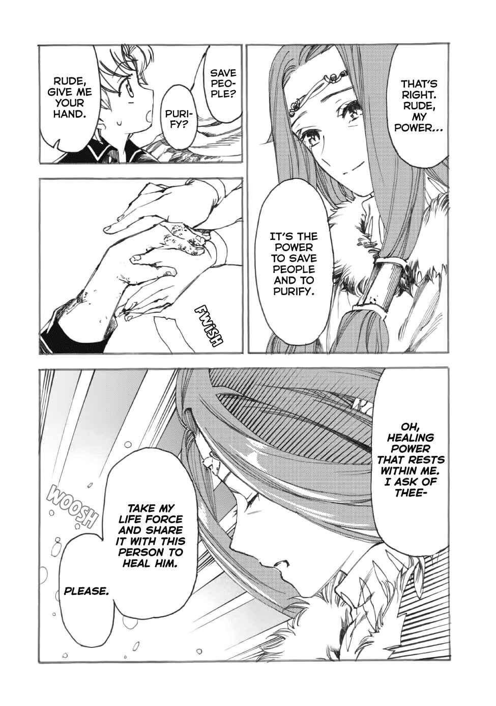 Page 23 Chapter 11 Fenrir Kaa-san to attaka Gohan@COMIC