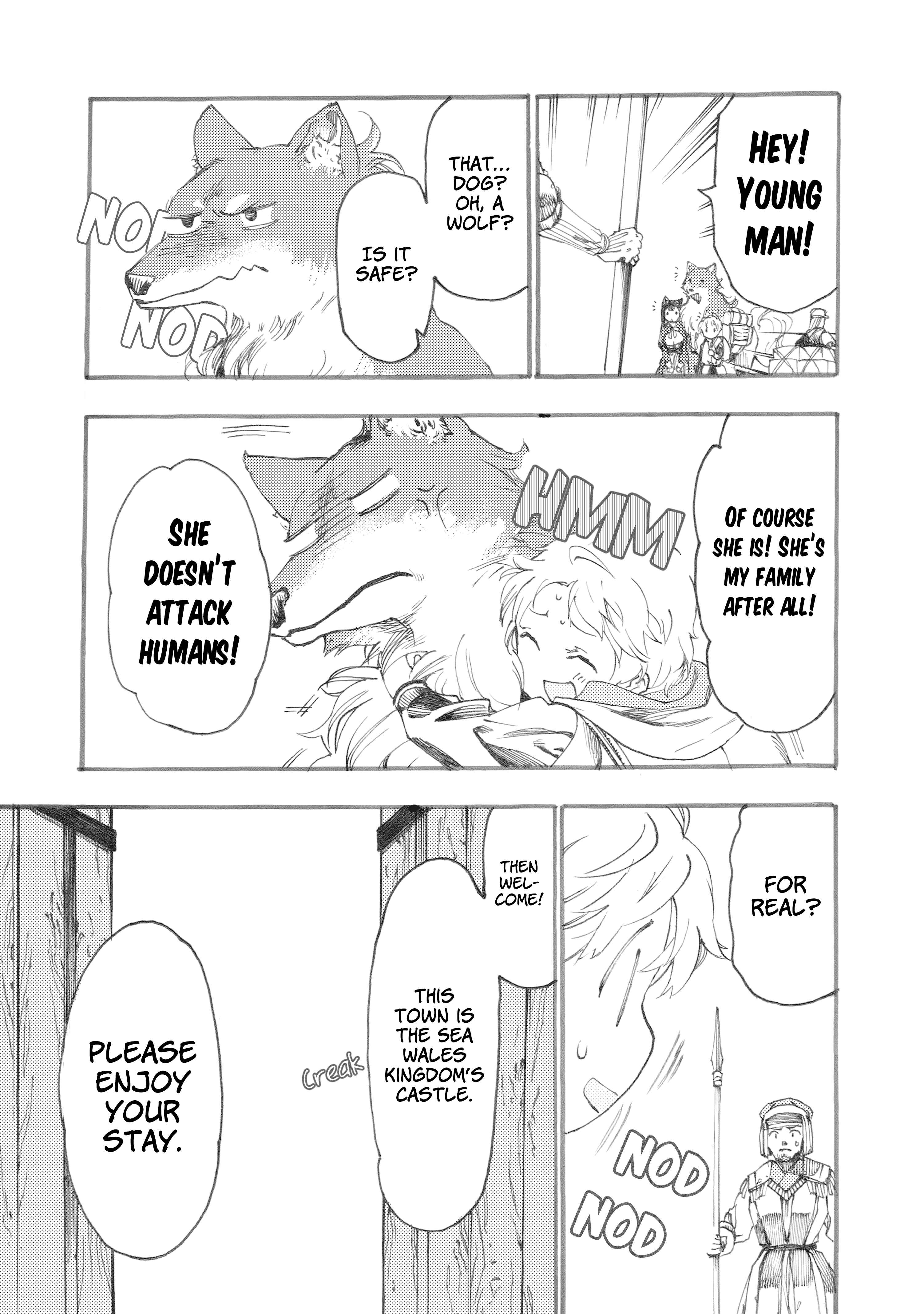 Page 8 Chapter 4.1 Fenrir Kaa-san to attaka Gohan@COMIC