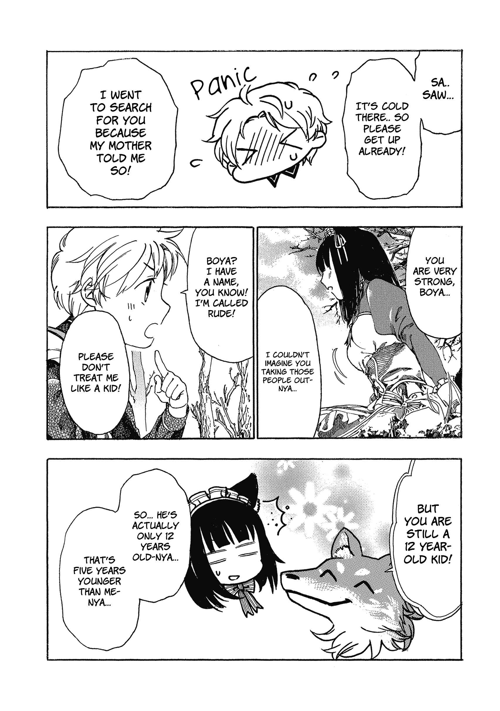 Page 24 Chapter 2 Fenrir Kaa-san to attaka Gohan@COMIC