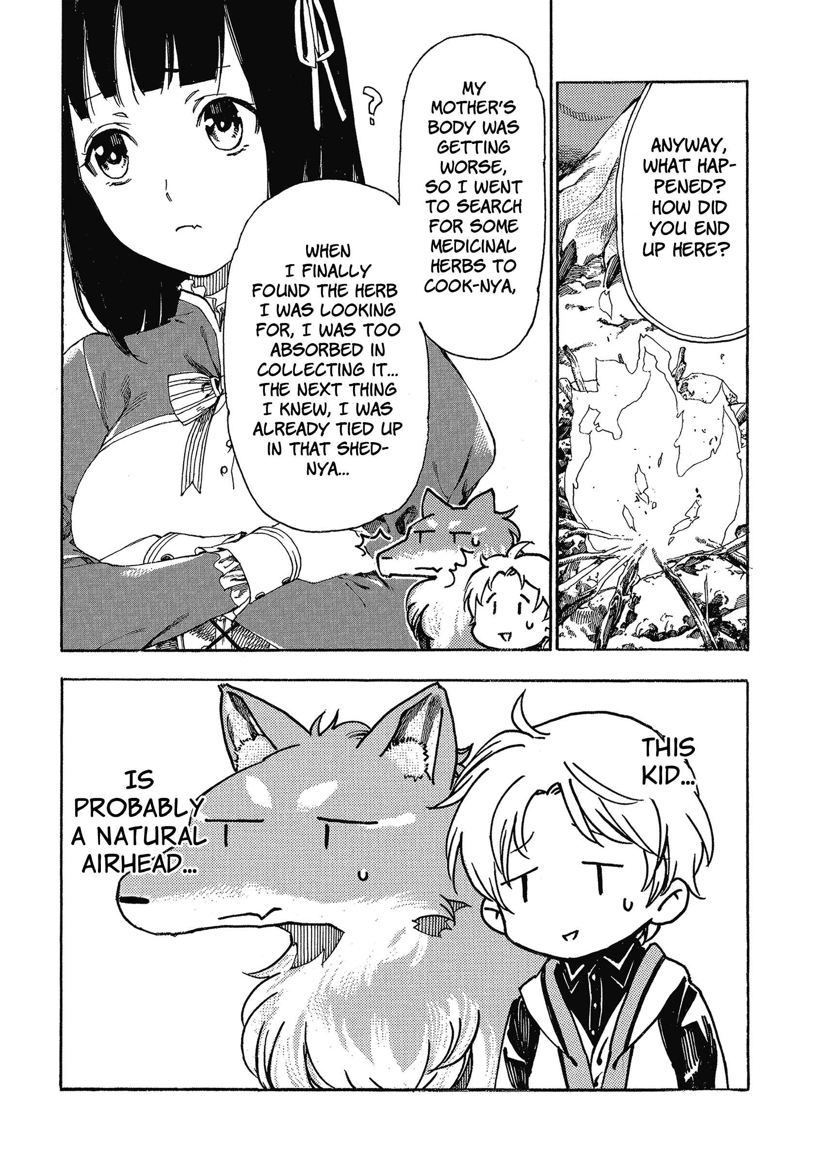 Page 25 Chapter 2 Fenrir Kaa-san to attaka Gohan@COMIC