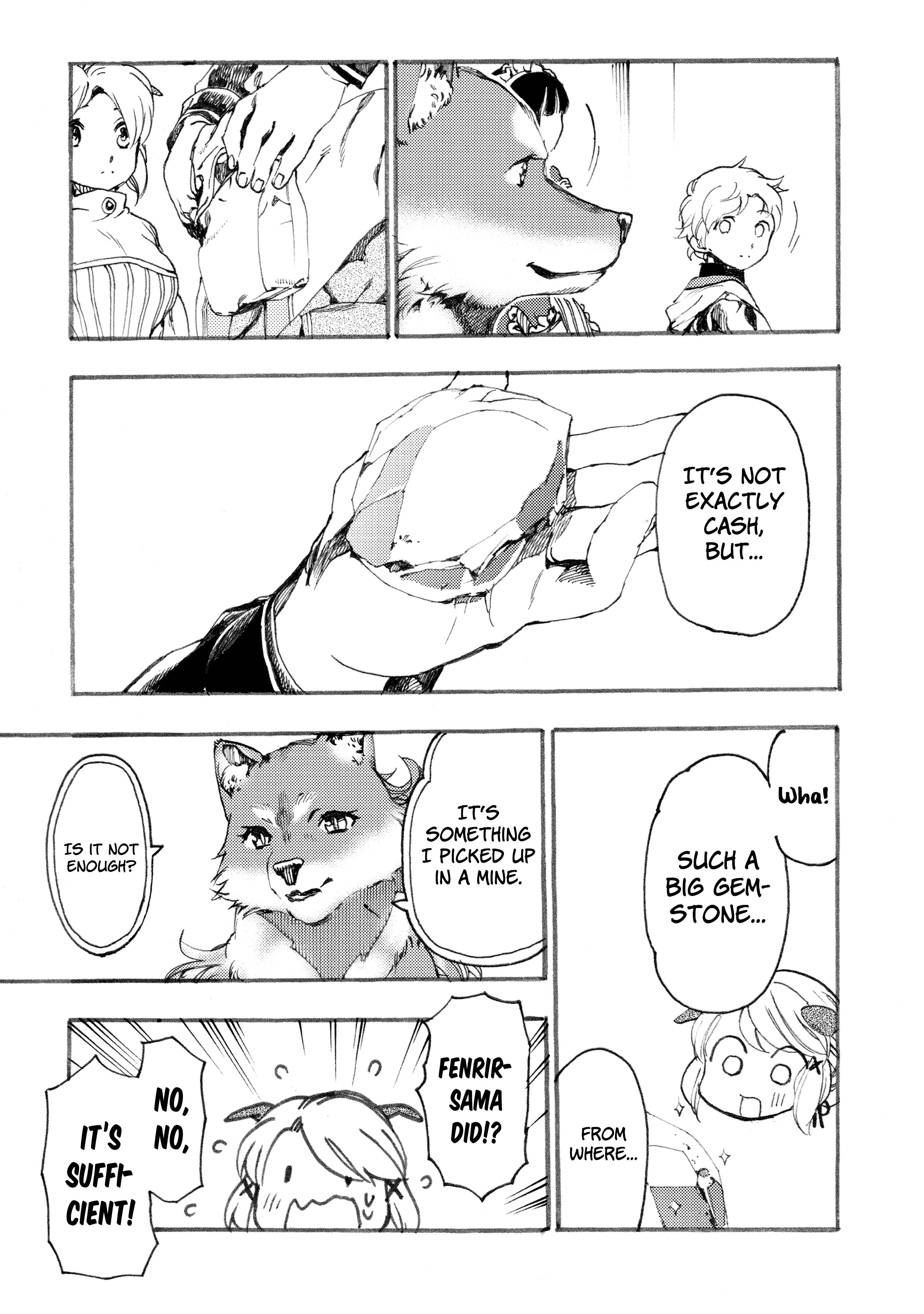 Page 8 Chapter 4.2 Fenrir Kaa-san to attaka Gohan@COMIC
