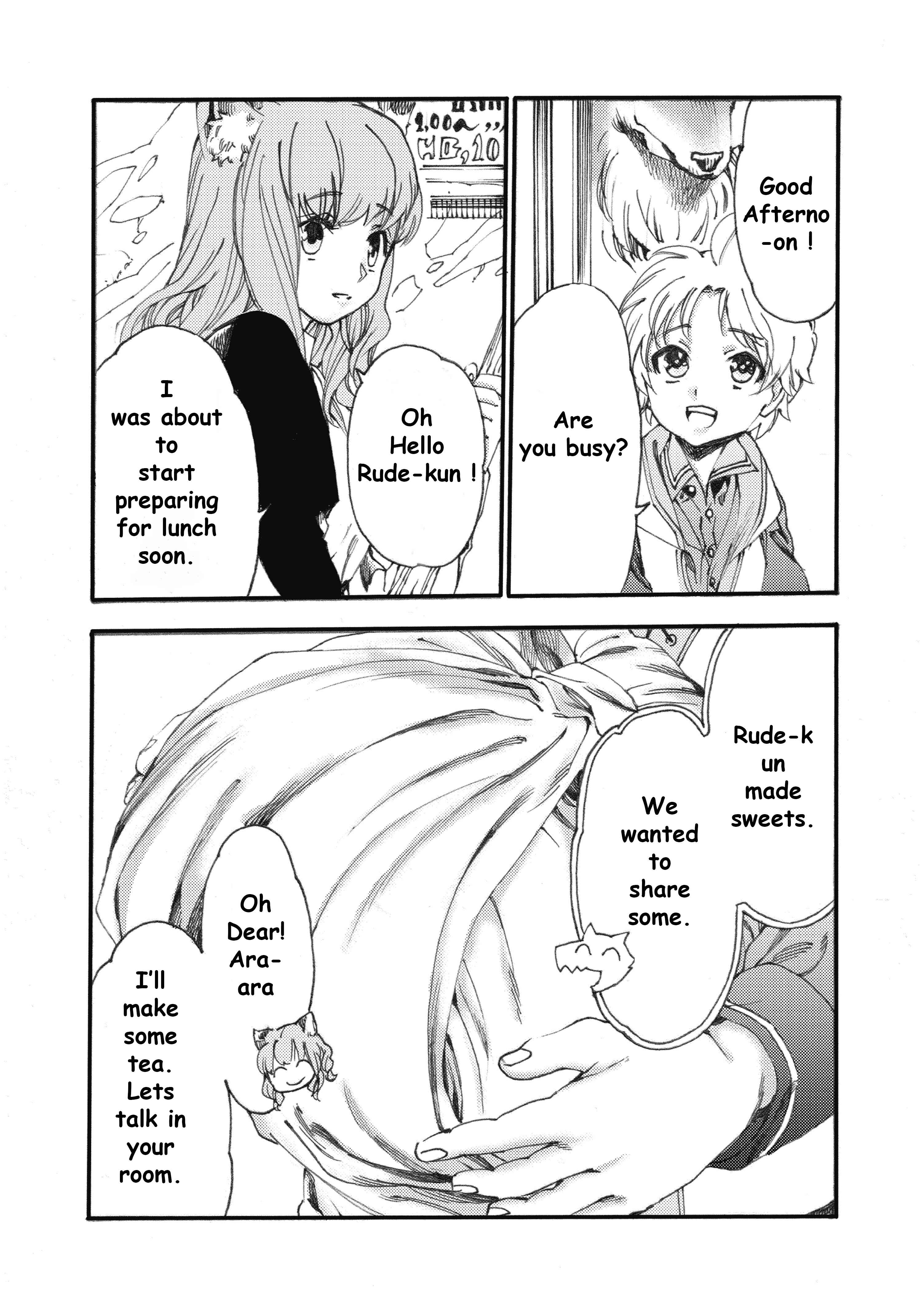 Page 2 Chapter 6 Fenrir Kaa-san to attaka Gohan@COMIC