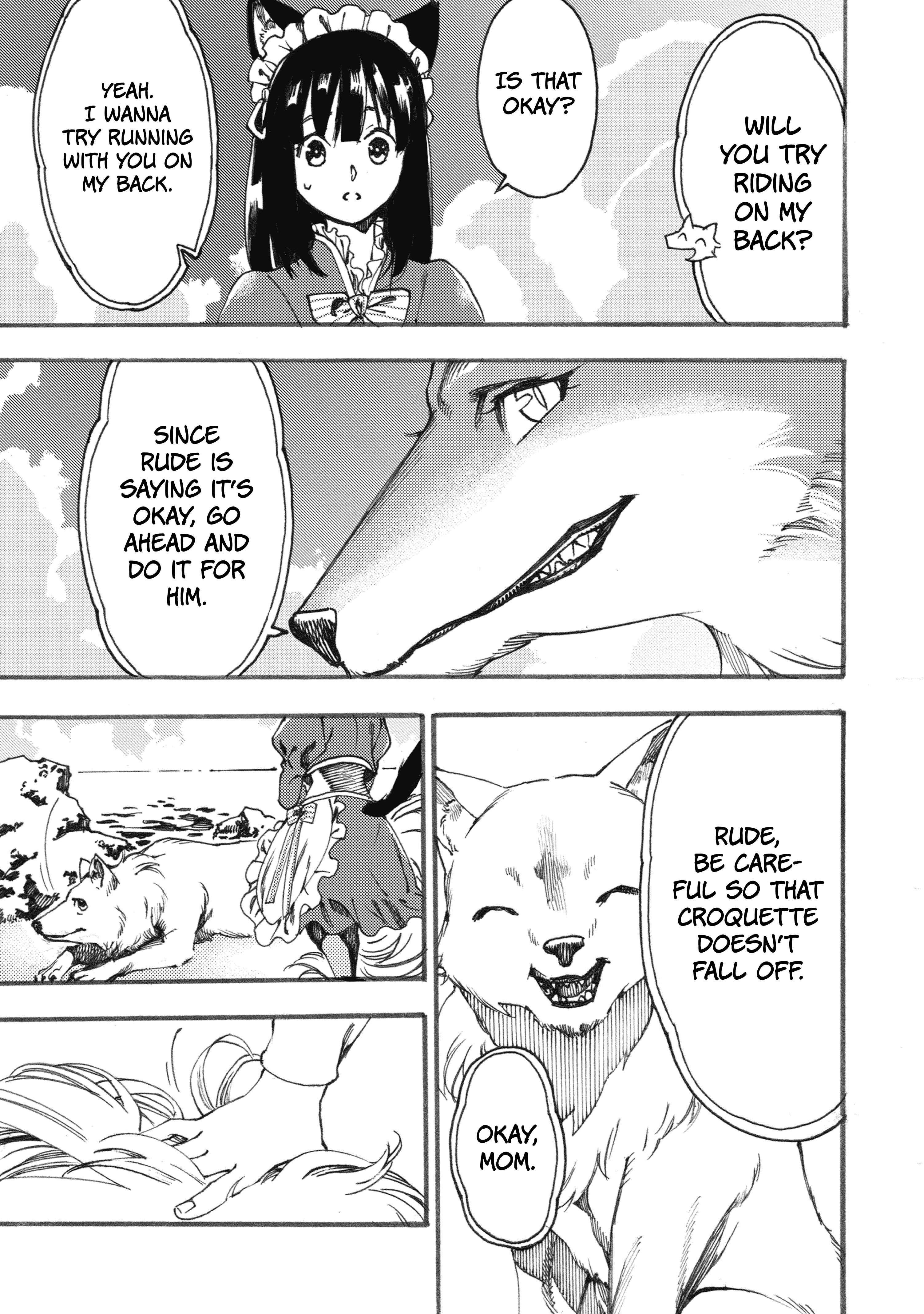 Page 6 Chapter 5 Fenrir Kaa-san to attaka Gohan@COMIC