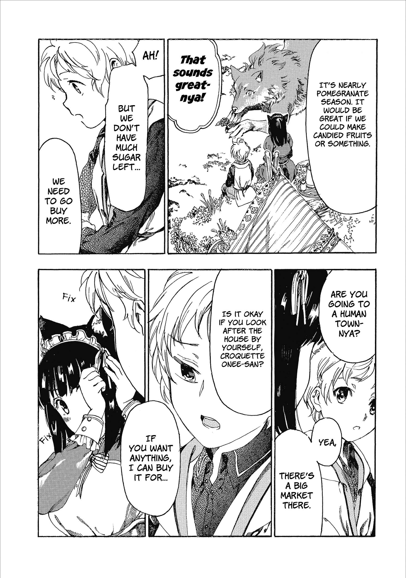 Page 10 Chapter 3 Fenrir Kaa-san to attaka Gohan@COMIC