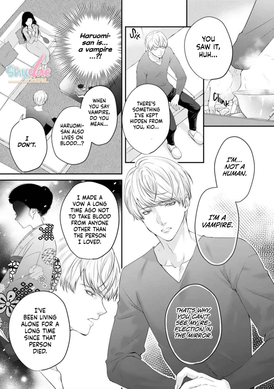 Page 12 Chapter 4 Kyuuketsuki no Inshitsuai