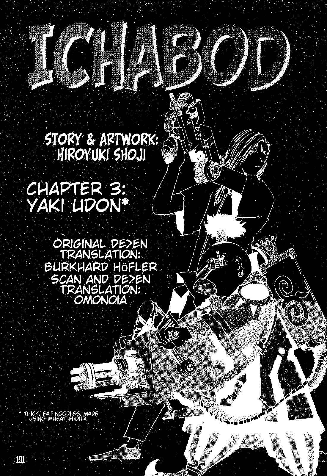 Page 1 Chapter 3 The Life of Ichabod