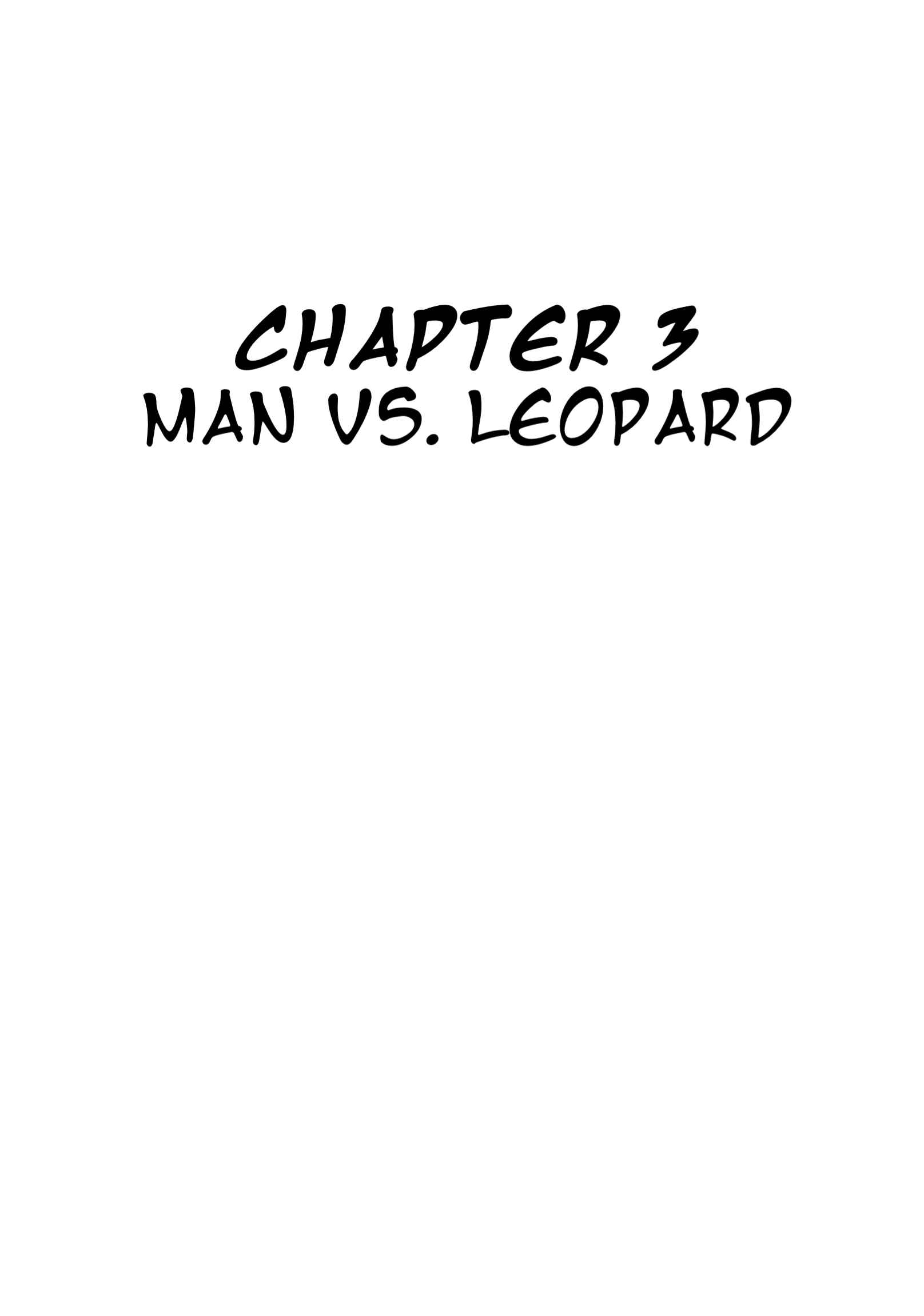 Page 3 Chapter 3 Jungle Emperor (Third  Grader)