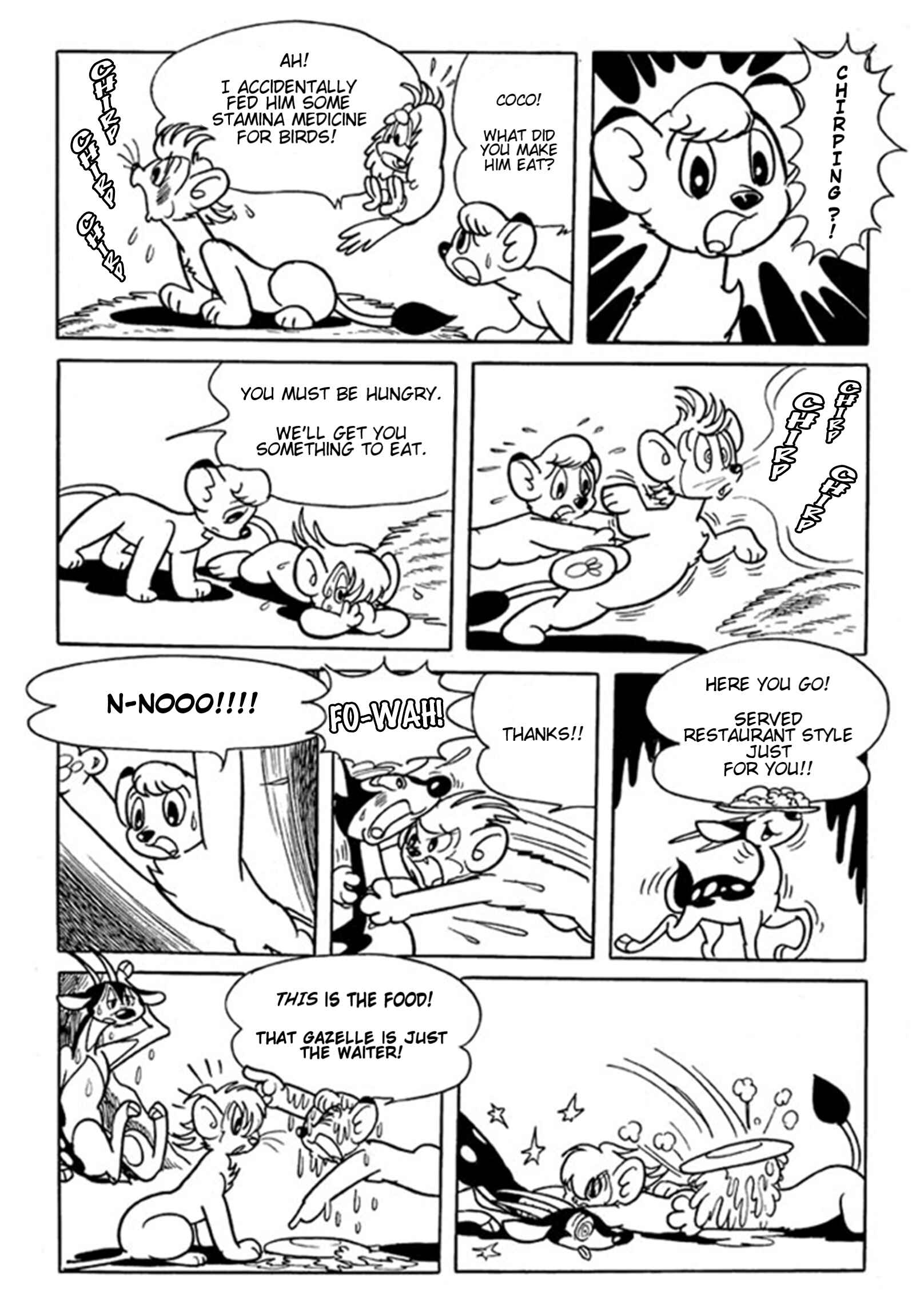 Page 8 Chapter 4 Jungle Emperor (Third  Grader)