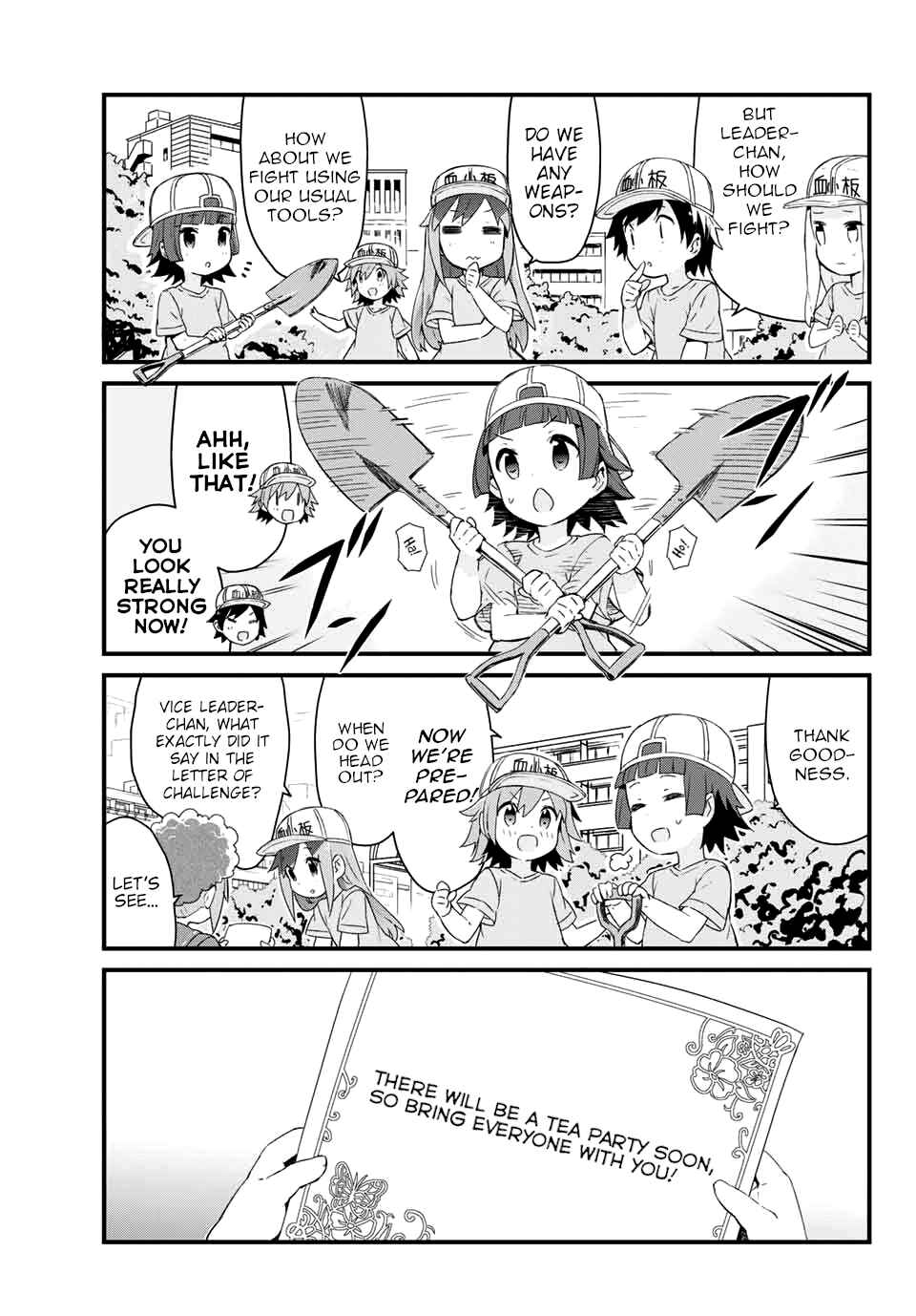 Page 5 Chapter 5 Hataraku Kesshouban-chan