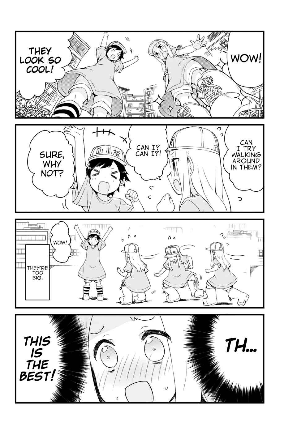 Page 10 Chapter 2 Hataraku Kesshouban-chan