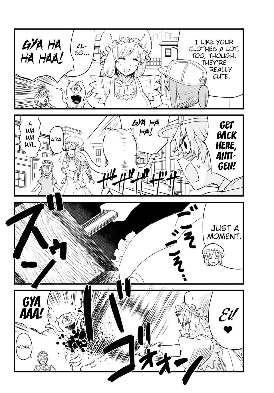 Page 16 Chapter 2 Hataraku Kesshouban-chan