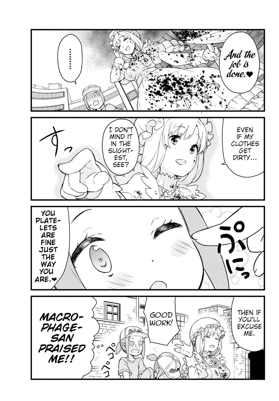 Page 17 Chapter 2 Hataraku Kesshouban-chan