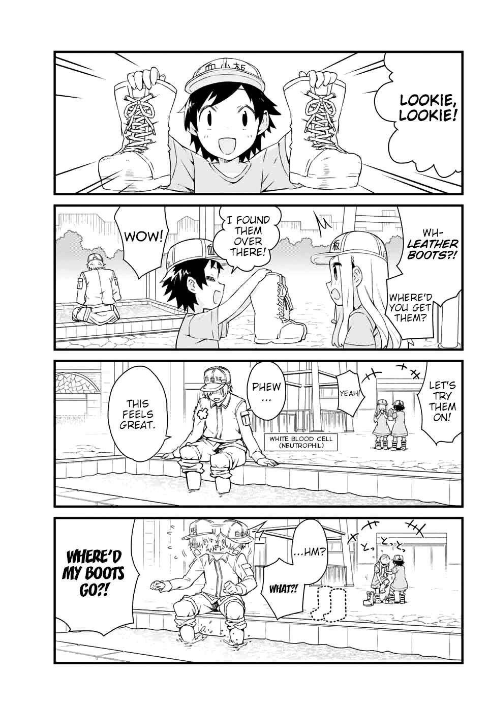 Page 9 Chapter 2 Hataraku Kesshouban-chan