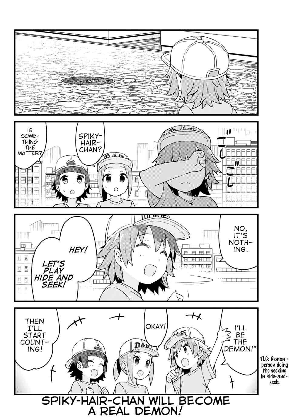 Page 18 Chapter 3 Hataraku Kesshouban-chan