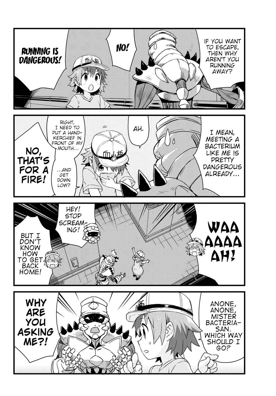 Page 8 Chapter 3 Hataraku Kesshouban-chan